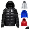 Herrjackor 2023 Mens Down Jacket Designer Puffer Coat Warm Winter Classic Bread Clothing Fashion Couples Clothings Luxury Brand W DH2LO