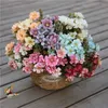 Dekorativa blommor Cherry Blossoms Artificial Fake Diy Wedding Decoration Home Bouquet Faux Branch Daisy