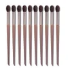 Makeup Tools OVW 10 pcs set Goat hair Highlight makeup brushes soft eye brush Blending brush 230306