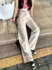 Women's Pants Capris Cargo Pants Women Design Bandage Retro Daily All-match Loose Simple Stylish Streetwear Summer Leisure Pure Korean Style Ladies 230306