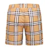 Luxe 5A Maillots de bain pour hommes Plaid Swim Shorts Mens Summer Fashion Pantalons de plage Designers Board Short Gym Mesh Sportswear Séchage rapide Maillots de bain Impression Vêtements Asiatique Si