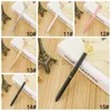 Metal Loving Heart Ballpoint Pens Peach Heart Student Teacher Writing Ball Point School Office Business Signature Pen Th0766