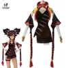 Anime kostuums Rolecos Genshin Impact Xinyan Cosplay Come Game Genshin Impact Cosplay Come For Women Halloween Suit sexy outfit Z0301