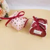 Present Wrap Bread Shape Candy Boxes Wedding Gifts To Gäster Baby Showers Födelsedagsfester Julchoklad inpackning Holiday Decorations 230306