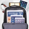 Sac à dos pour homme Sac pratique pour ordinateur portable Imperméable Chargement USB Voyage multicouche Antivol