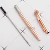 Kreativitet Crown Ballpoint Pen Fashion Rotating Ballpoint Metal Student Writing Ballpoint School Office Utsökta skrivverktyg TH0746