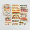 Enveloppe cadeau 40 PCS / lot Vintage English SPAPER DÉCORATIVE MINI PAPE DÉCORATION DES AUTOCHERS DIY Étiquette de scrapbooking