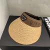 مصمم Sun Visor Hat للرجال والنساء على شكل دلو الصيف القبعة القبعة Sun Visor Hat Triangle Triangle Outdoor Hat Beach Sports زوجين البيسبول غلاف التنس غولف غولف