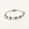 High quality luxury jewelry Bracelet magnet buckle enamel wire rope personalized bracelet