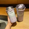 Tyeso Mugs Thermos Water Bottle Vacuum Cup Tumbler Drinkware For Coffee Tea Cold Storage Ice Stora kapacitet Kolvar SS0306