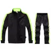 TRABALHOS MENINOS TRABALHOS DE 2PCS Conjunto de sussurros masculinos de roupas esportivas de roupas esportivas Men Jacket e calças conjuntos de treinamento Treinamento Autumn Winter Spring Sporting Sport Sport 230303