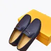 Brand Name Mens Loafers Dress Shoes Gommino Driving Rubber Outsole Casual Shoe With Orignal Box Size 38-46