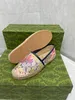 Dames sandalen loafers designer lederen visser stijlvolle geborduurde lage hakken comfortabele platform enkele schoenen