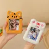 Keychains Fashion With Keychain Plush Animal Motifs Pocard Holder Card Case Idol Postcard Protector