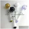 Smoking Pipes Xl Big Bowls Glass Oil Burner Pipe 4.8 Inch Thick Pyrex Colorf Hand Drop Delivery Home Garden Household Sundries Access Dhld7