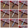 Canetas esferográficas estudantes colorf Crystal Ball Diy Blank Pen School Office Signature BH2542 TQQ Drop Drop Business Industrial Writi Dhab6