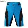 Shorts de cyclisme WOSAWE Shorts de cyclisme Vélo Vêtements Route VTT Loose Fit Imperméable Cyclisme Court Loisirs VTT Vélo sous-vêtements rembourrés 230306