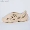 Fashion Kids Slippers Foams Runer Konye Slides Sandalen Outdoor Schoenen Peuters Kinderen Triple Rood Wit Zwart Desert Sand Bone Resin