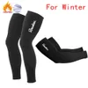 Sleevelet Arm Sleeves Raudax Arm Leg Warmers Black Winter Thermal Fellce Cycling Arm Warmer MTB Bicycle Running Racing MTB Bike Leg Sleeve 230306