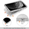 Clear Robot Case Transparent Full Body Defender Case Cover dla iPhone 14 Pro Max 14pro 13 13pro 12 11 XS XR 8 Samsung Galaxy S23 S22 Uwaga 20 Ultra