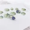 Hoop Earrings 2023 Trend Minimalist Delicaten1 Pair Love Heart Bling Zircon Glass Purple Crystal Jewelry Earring