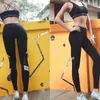 Actieve broek Yoga Vrouwen Running Leggings Hoge taille Reflectie Panty's Net Garen Gym Fitness Training Vrouw Push Up