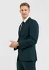 Mężczyzna garnitur Tuxedos Party Suit Slim Fit Business Casual Tape Sets 2 sztuki kostium Homme