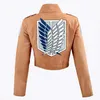 Anime Costumes Hot Attack on Titan Belt Shingeki No Kyojin Belts and Harness Cosplay Custom Straps Mikas Survey Corps Eren Jacket Full Set Z0301