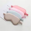 Party Favor Soft Portable Eye Mask Silk Fast Sleep Cover eyeshade Women Men Blindfold Travel Sleepmaske T9I002245