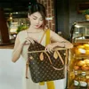 2023 Designer Bag 2 pezzi Set Borse da donna Borsa a tracolla Classic Fashion Composite Lady Clutch Tote Bag Borse Portamonete femminile Portafoglio