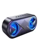 LED Flashing Light Outdoor Speaker Wireless Loudspeaker Blue tooth Bass 2 Speakers Computer Sports MP3 Player Hands Call With 1607331