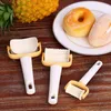 Выпекание формы 3pcs DIY Rolling Biscuit Prapering Craper Plom