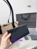 Nuevos bolsos de hombro de diseñador de compras tejidos de lujo Bolso de mano de cesta unisex Bolsos de moda YL Bolsos de embrague con correa de cuero con monedero cuadrado Estilo atmosférico