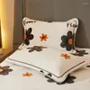 Travesseiro de travesseiro de desenho animado a veludo travesseiros 2pcs/conjunto 48x74cm Cobertura para a pele do quarto de um quarto de um quarto