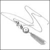 Pendentif Colliers Bohême Ethnique Snap Bouton Collier Long Gland Fit 18mm 20mm Boutons-pression Bijoux Drop Livraison Pendentifs Dhkfi