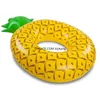 160cm Giant pineapple Floats mattress inflatable swimming ring water sports floats tube mattress beach Toy Pool Lounge seats Tube