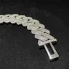 Heavy Miami Cuban Chain Bling 4 Rows Round Diamond Sterling Silver S925 d Color Vvs Moissanite Fashion Jewelry Cuban Necklace