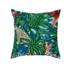 Pillow Brand Summer Tropical Jungle Series Cover Leaves Floral Birds Print Pillows Nordic Sofa Throw