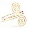 Bangle Fashion Women Punk Arm Cuff Armlet Armband Armband Gift Gold Silver