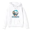 Kobiety z kapturem Octonauts chłopcy i dziewczęta kreskówka sportowa odzież długie rękawy urocze pullover menino białe bluzy