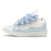 Top vrijetijdsschoenen leren stoeprandschoenen heren dames sneakers Grijs Donkergroen Lichtblauw Racerblauw Drievoudig Zwart Beige Geel Wit Blauw Regenboog