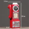 Other Electronics Creativity Vintage Telephone Model Wall Hanging Ornaments Retro Furniture Phone Miniature Crafts Gift for Bar Home Decoration 230306