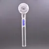 Wholesale Cheap 12cm diamond glass oil burner pipe mix color glass hand tube nails water pipe for smoking