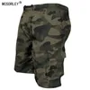 Mäns shorts Sommaren Mäns last Shorts Bermuda Cotton Högkvalitativ armé Militär Multi-Pocket Casual Male's Outdoor Short Pants 230306