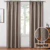 brown curtains for bedroom