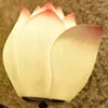 Vägglampa kinesisk kreativitet lotus enkelhet modern klassiska energibesparande lampor badrum luminaria dekoration ek50wl