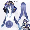 Anime Costumes Game Genshin Impact Layla Sumeru Cryo Cosplay Comes Layla Full Set Headwear Dress Stockings Wig for Anime Cosplay Comic Cn Z0301