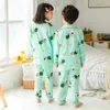 Pigiama per bambini pigiami per ragazze da 2 a 3 4 5 6 7 8 9 10 11 12 anni di cotone primaverile autunno bambino bambino per bambini set di abbigliamento da sonno bambini pijamas 230306