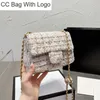 CC-Tasche Andere Taschen 22P France Womens Classic Mini Flap Tweed Crush Ball Bags GHW Matelasse Chain Crossbody Shoulder Luxus Designer Outdoor Sacoche Pochette Hand