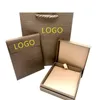 Factory Wholesale 2023 Nuovi gioielli di moda di lusso di alta qualità per packaging Necklace Ring Bracciale Bracciale Boxi Packaging Box Family Day Gift Family Day